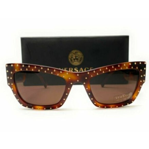 Versace Women\'s Havana Brown Sunglasses!